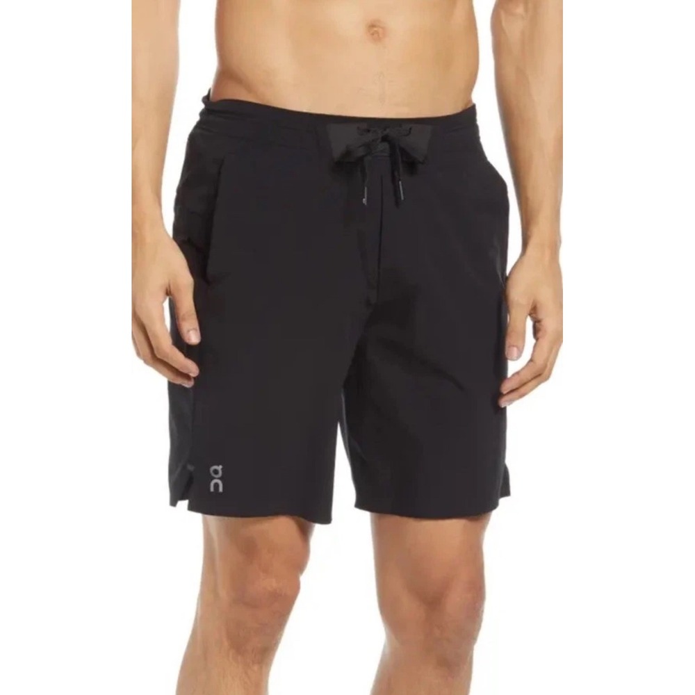 On Running Hybrid Shorts XXL Black Swiss Engineering Athletic Training 2-in-1‎